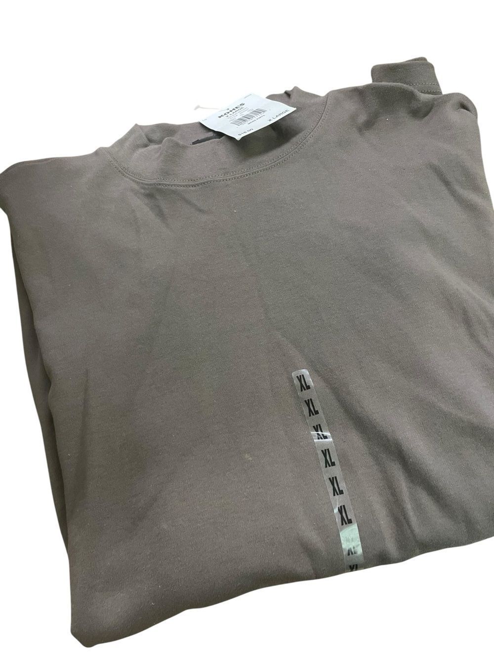 croft & barrow Long Sleeve Crewneck Shirt - Brown